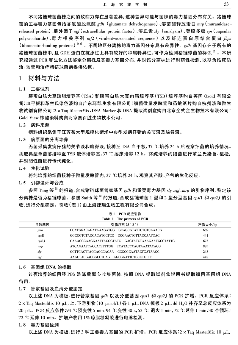 20、豬鏈球菌2型臨床分離株的分離鑒定和生物學特性分析_夏葉-2.jpg
